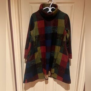 Women’s multicolour A-Line Tunic Size L / XL